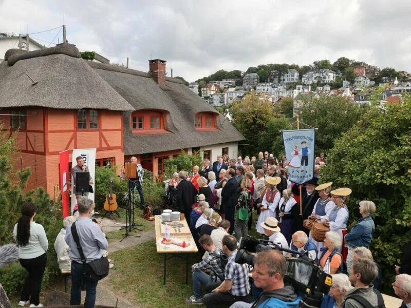 Eröffnungsfeier historisches Fischerhaus Blankenese