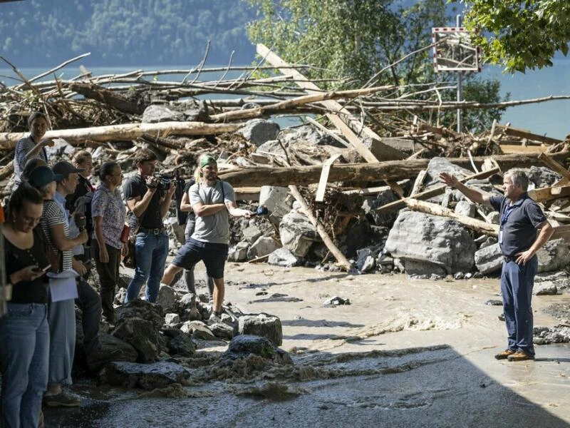 Unwetter in Brienz