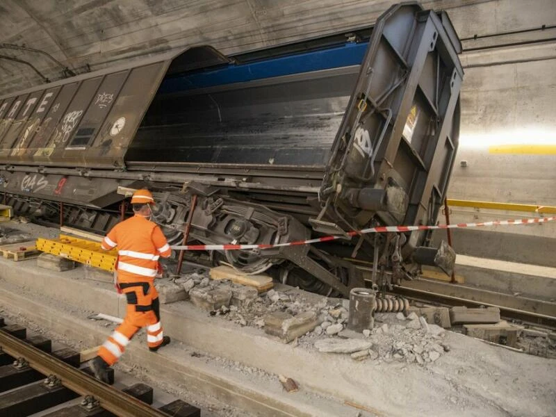 Züge fahren wieder nach Plan durch Gotthard-Basistunnel