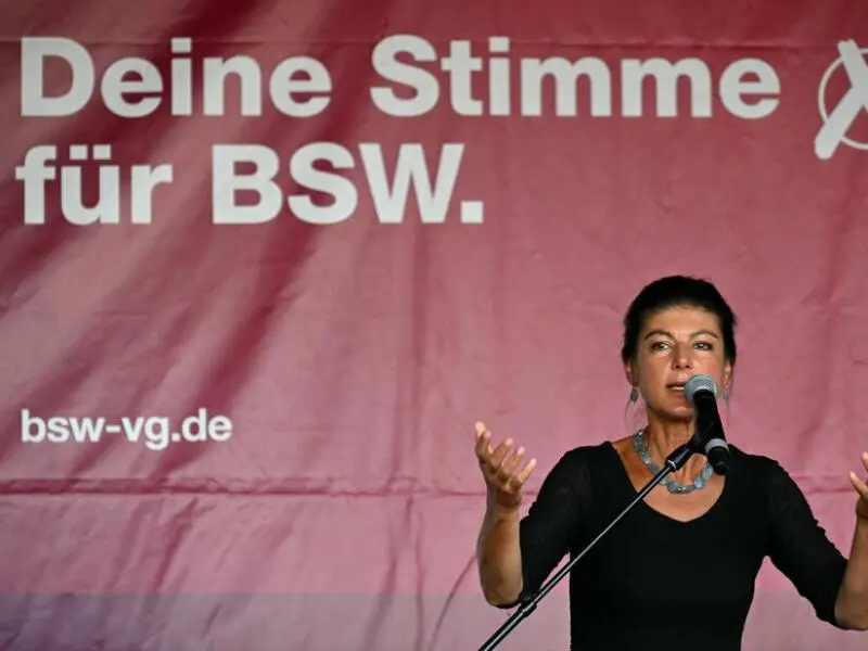 Thüringen Wahlkampf BSW