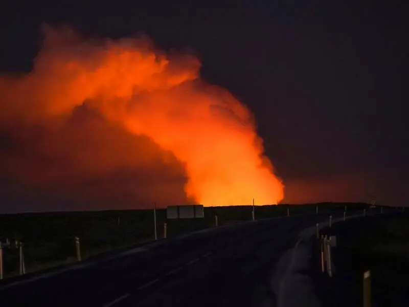 Vulkanausbruch auf Island