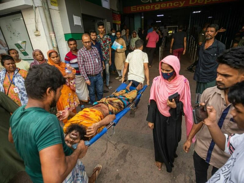 Studentenproteste in Bangladesch