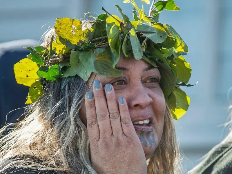 Beisetzung Maori-König Tuheitia Pootatau Te Wherowhero