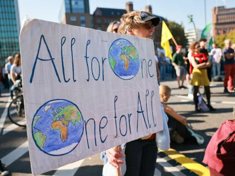 Aufruf zum Klimastreik von Fridays for Future - Hamburg