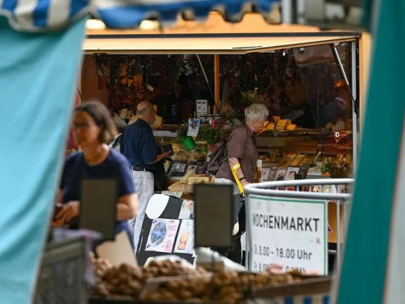 Wochenmarkt in Frankfurt am Main