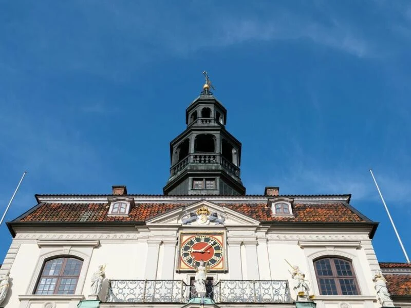 Blauer Himmel in Lüneburg - Archiv