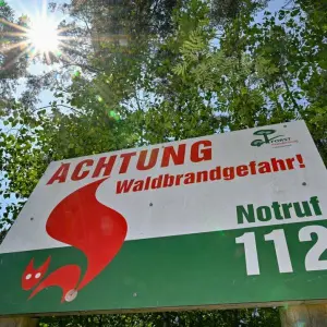 Waldbrandwarnstufen