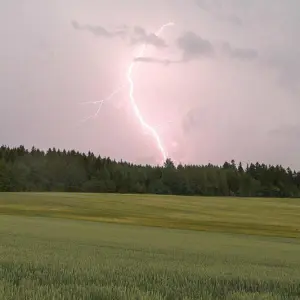 Gewitter in Sachsen