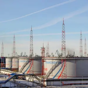 Ölterminal in Russland