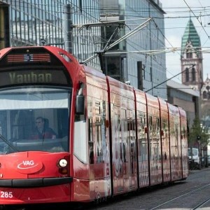 Straßenbahn in Freiburg