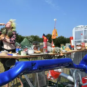 Punk-Protestcamp 3.0 auf Sylt