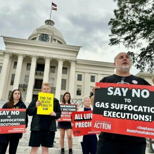 Demonstration gegen Todesstrafe in Alabama