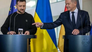 Ukrainischer Präsident Selenskyj in Berlin