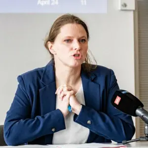 Wirtschafssenatorin Melanie Leonhard