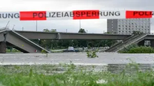 Erwartetes Hochwasser in Sachsen - Dresden