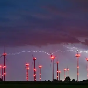 Gewitter über Brandenburg