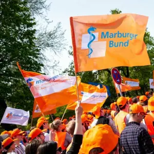 Marburger Bund - Warnstreik bei Klinikärzten