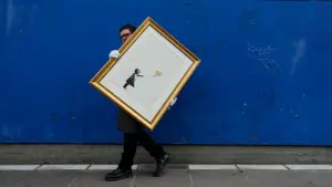 Christie's versteigert weiteren Banksy online