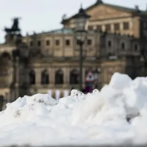 Winterwetter Sachsen - Dresden