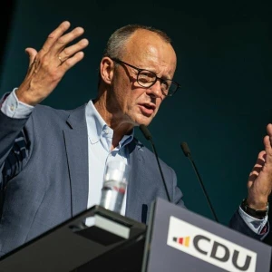 Vor Landtagswahl in Brandenburg - CDU Wahlkampfabschluss