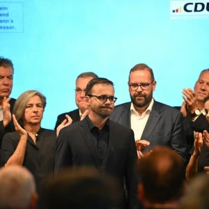 Landtagswahl in Brandenburg - Wahlparty CDU