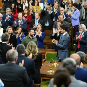 Selenskyj in Kanada - Parlament