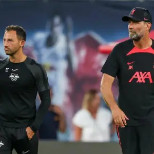 Domenico Tedesco und Jürgen Klopp