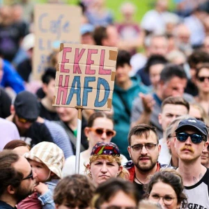 Kundgebung und Demonstration gegen Rechts