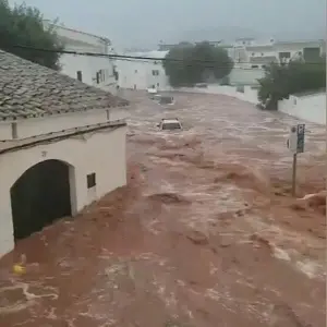 Unwetter auf den Balearen