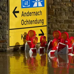 Hochwasser in Rheinland-Pfalz - Koblenz