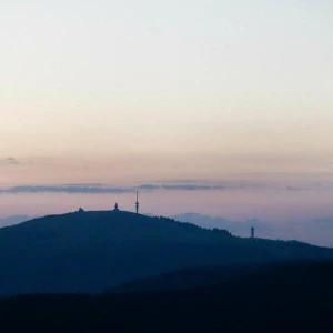 Sonnenaufgang über dem Schwarzwald