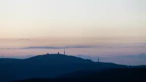 Sonnenaufgang über dem Schwarzwald