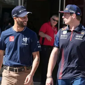 Ricciardo und Verstappen