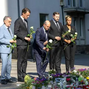 Nach der Messerattacke auf dem Solinger Stadtfest - Scholz-Besuch