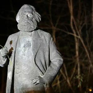 Karl-Marx-Statue in Neubrandenburg