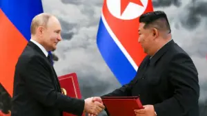 Putin in Nordkorea