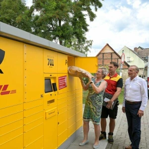 Erste Poststation in Sachsen-Anhalt geht in Betrieb