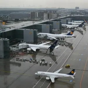 Lufthansa am Flughafen Frankfurt am Main