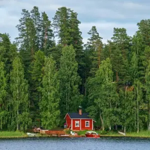 Ein Ferienhaus am See
