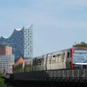 U-Bahn in Hamburg