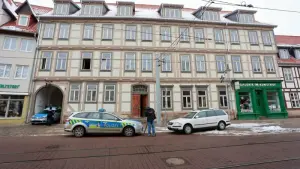Explosion in Halberstädter Haus