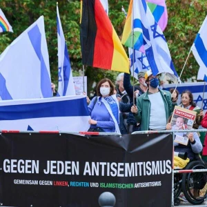 Pro-Israelische Demonstration im September in Berlin.