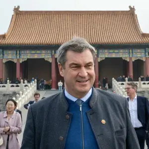 Bayerns Ministerpräsident Söder in China