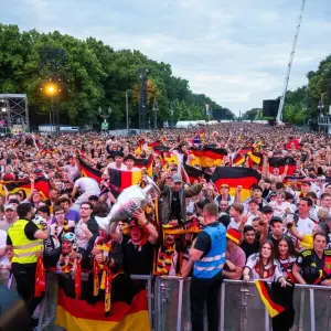 Deutschland-Fans in Berlin