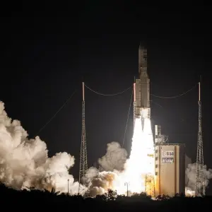Start Ariane-5-Trägerrakete