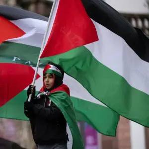 Pro-Palästina Demo in Frankfurt