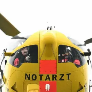 Rettungshubschrauber im Einsatz