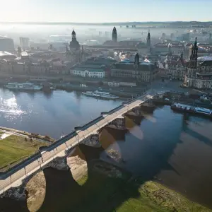 Sonnenschein in Dresden