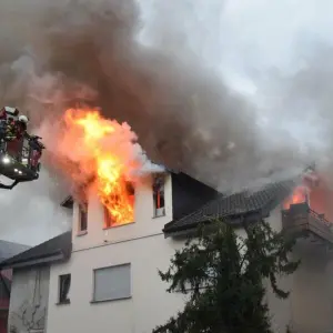 Brand in Wohnhaus