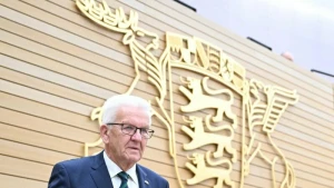 Winfried Kretschmann im Landtag